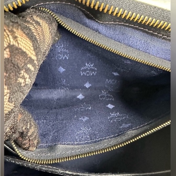 MCM White and Black Shoulder Bag - Picture 13 of 13